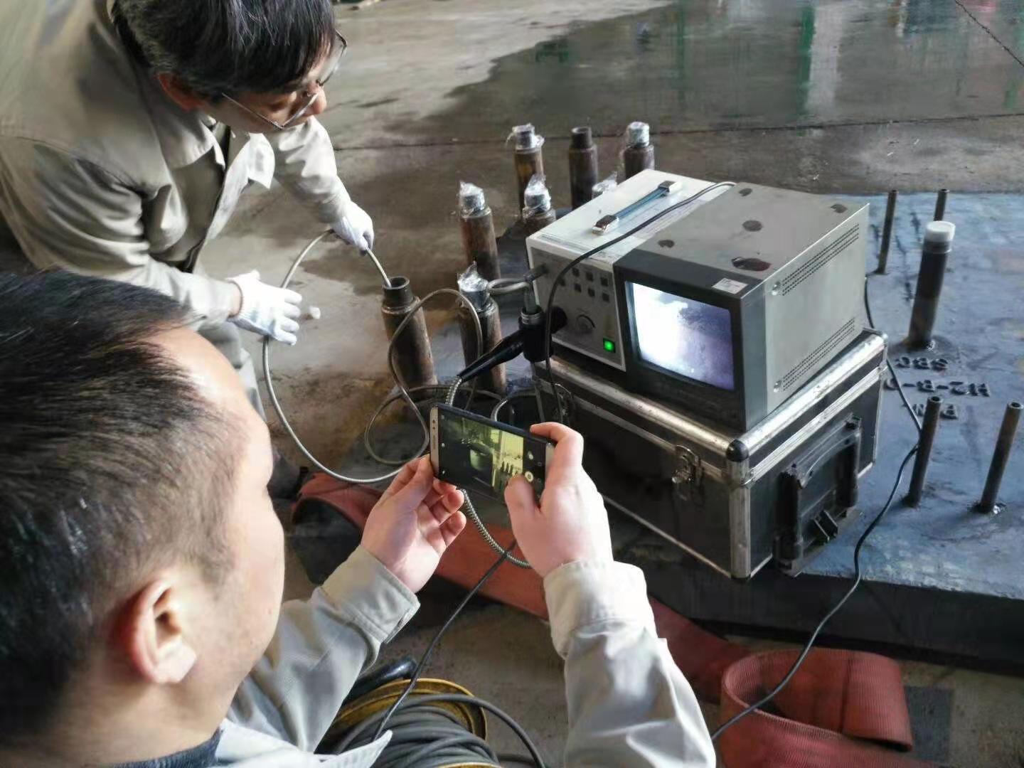 宝钢设备内窥镜验收